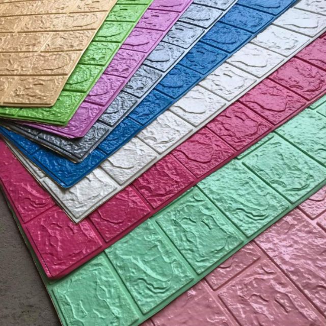 Xốp dán tường 3d 4mm loại 1 tốt sỉ lẻ