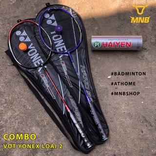 Combo vợt cầu lông Yonex loại 2, vợt cầu lông Yonex giá rẻ, đã căng cước,vợt học sinh, tập cầu lông cho cả nhà