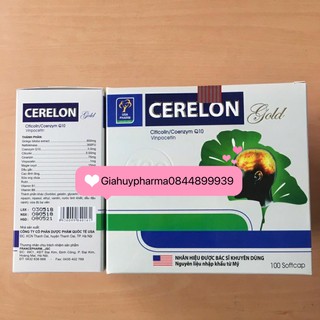 Viên uống bổ não Cerelon gold trắng (h100v)