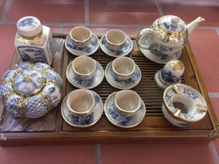 Phụ kiện ấm chén men rạn