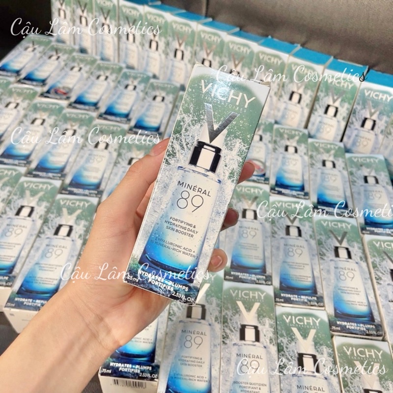 75ml Dưỡng chất cô đặc Vichy Mineral 89 Skin Fortifying Daily Booster 75ml