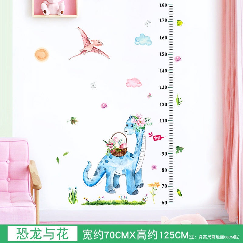 Miếng Dán Tường Đo Chiều Cao / Chiều Cao Cho Bé Hình Hoạt Hình Dễ Thương dán decor phòng