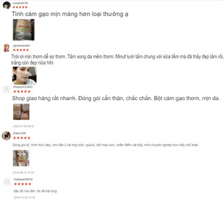 Bột Nông Sản Vàng Cám Gạo 100g