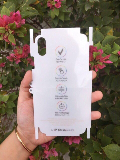 Tấm dán PPF siêu bền bỉ ,tự phục hồi, chống va đập dành cho từ IPhone 7 - IPhone XS Max