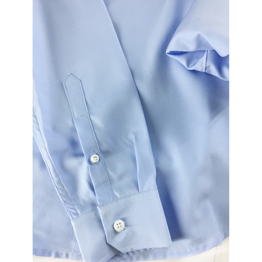 Set Áo Sơ Mi Gia Đình FIGTREE Màu Xanh Nhạt Siêu Xinh Cho Cả Nhà