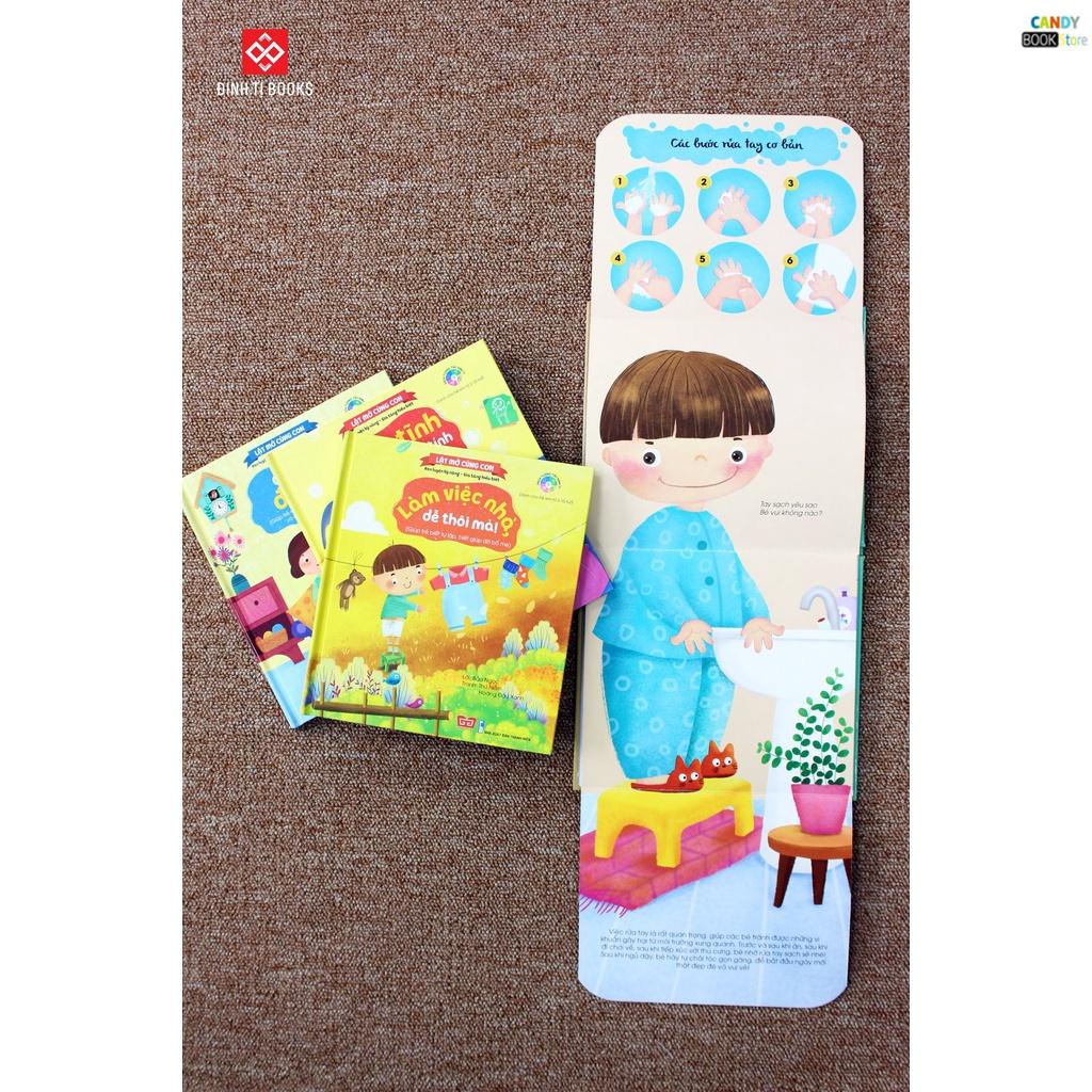 SÁCH - Kỹ năng đầu đời cho bé - Lật mở cùng con - Con từ đâu tới?