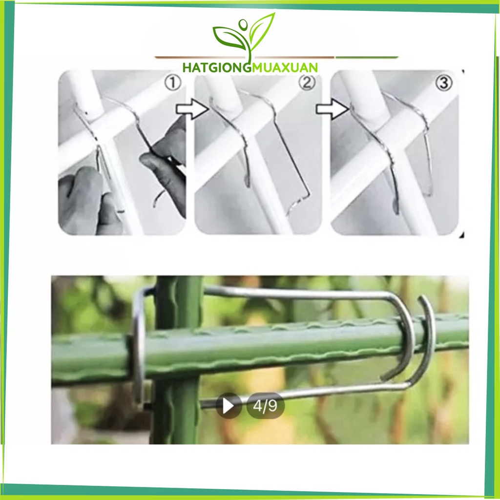 10 kẹp sắt làm giàn ống phi 8,11,16- kết nối liên kết các ống thép với nhau