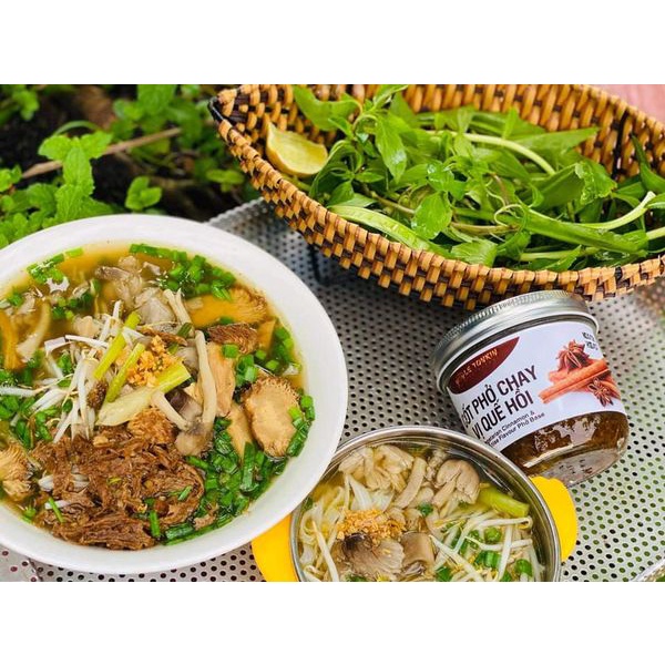 Cốt gia vị lẩu phở bò hà nội chay letonkin vị quế hồi