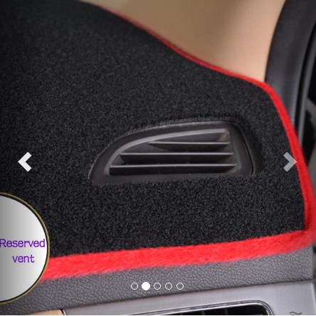 Dành Cho Xe KIA Pegas/Soluto Bảng Điều Khiển Trên Ô Tô Bao Dash Thảm Che Bóng Nắng Miếng Lót Thảm Phụ Kiện Nội Thất, thả