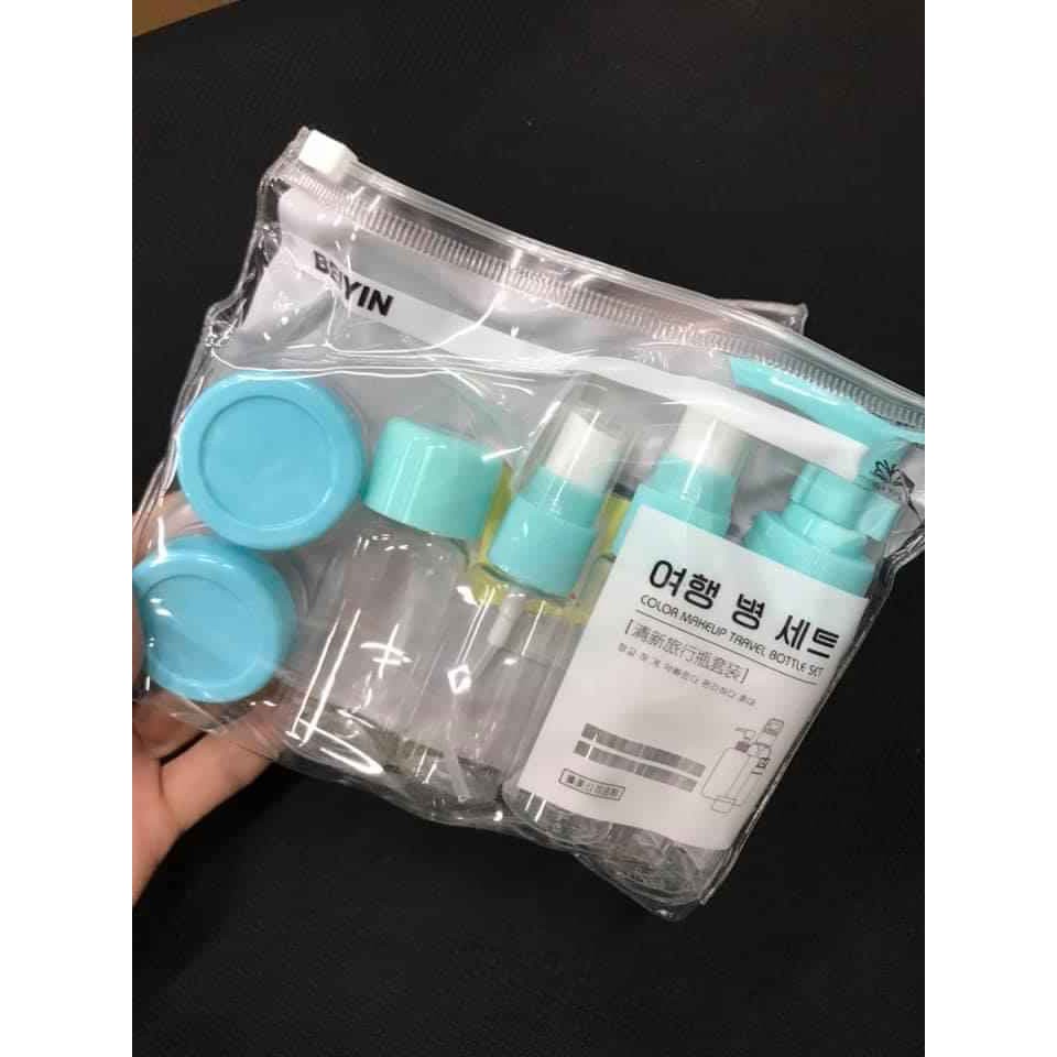 Bộ lọ nhựa để chiết mỹ phẩm hàng cao cấp