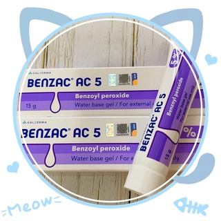 Kem giảm mụn sưng mụn trứng cá Benzac BPO 5