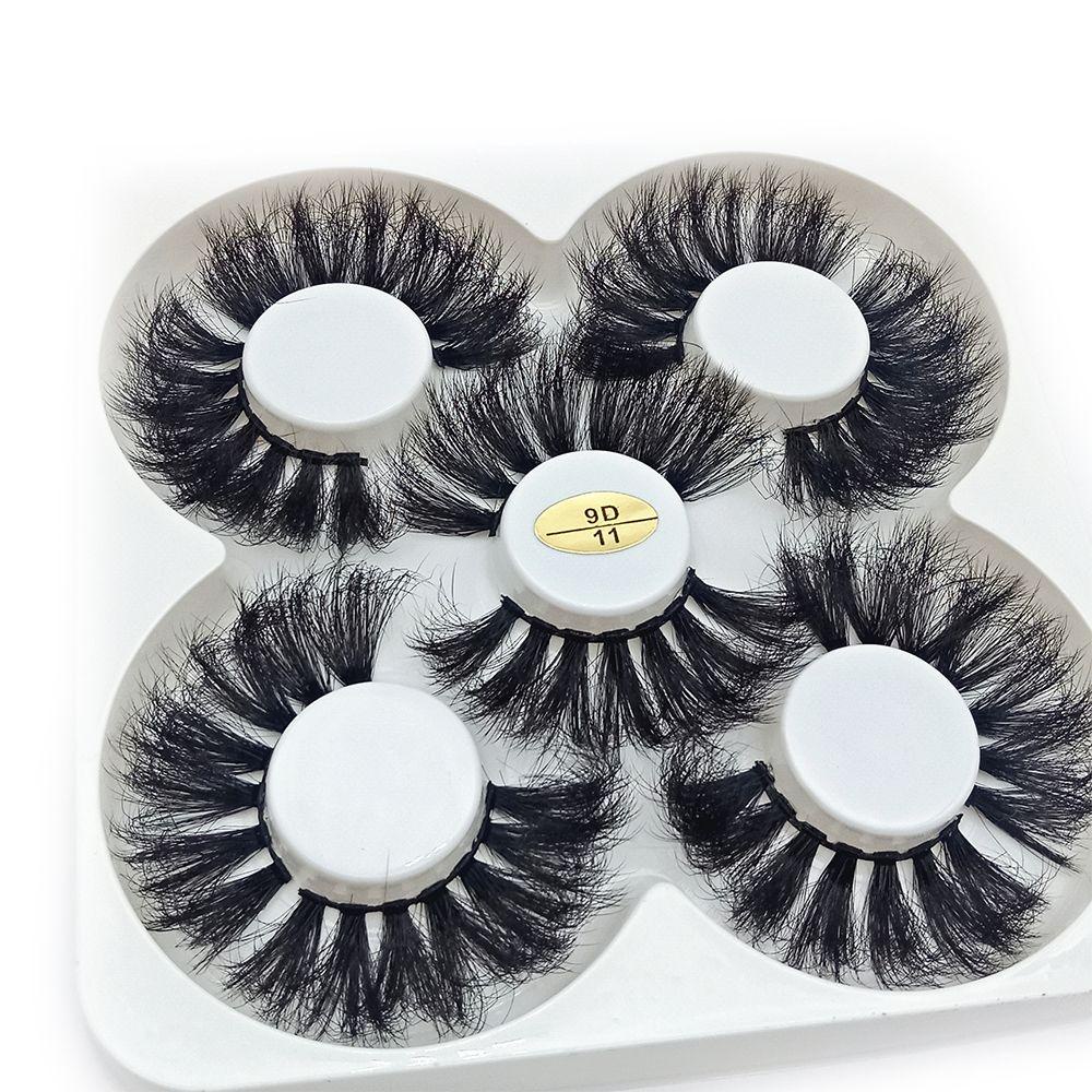 Set 5 Cặp Lông Mi Giả Nhiều Lớp Trang Điểm Tự Nhiên MIH SKONHED