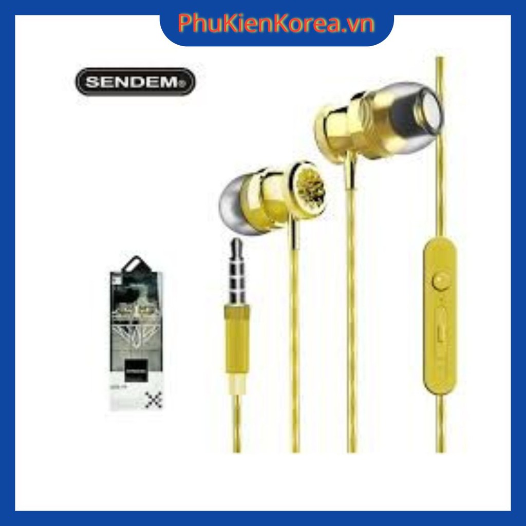 Tai Nghe Kim Loại HIFI Sendem Z2 Cá Tính, Mạnh Mẽ ✓ Hàng chính hãng ✓ Bảo hành Toàn quốc