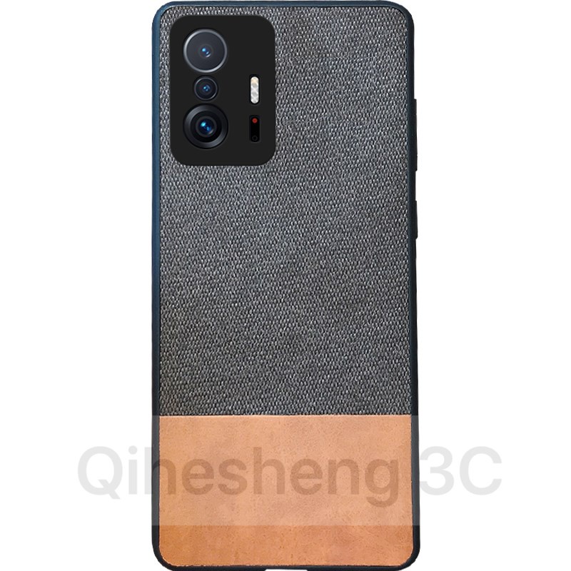 Ốp điện thoại cứng phối vải cho Xiaomi Mi 11T Pro Xiaomi 11T Xiaomi 11TPro
