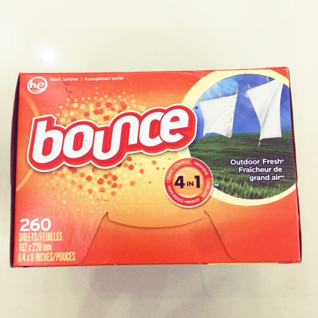 🌸Giấy thơm Bounce 4 in 1 260 tờ