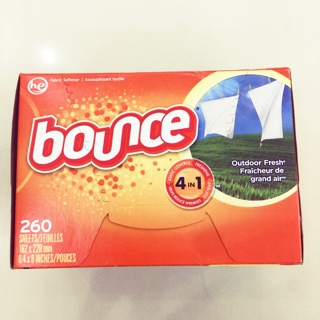🌸Giấy thơm Bounce 4 in 1 260 tờ