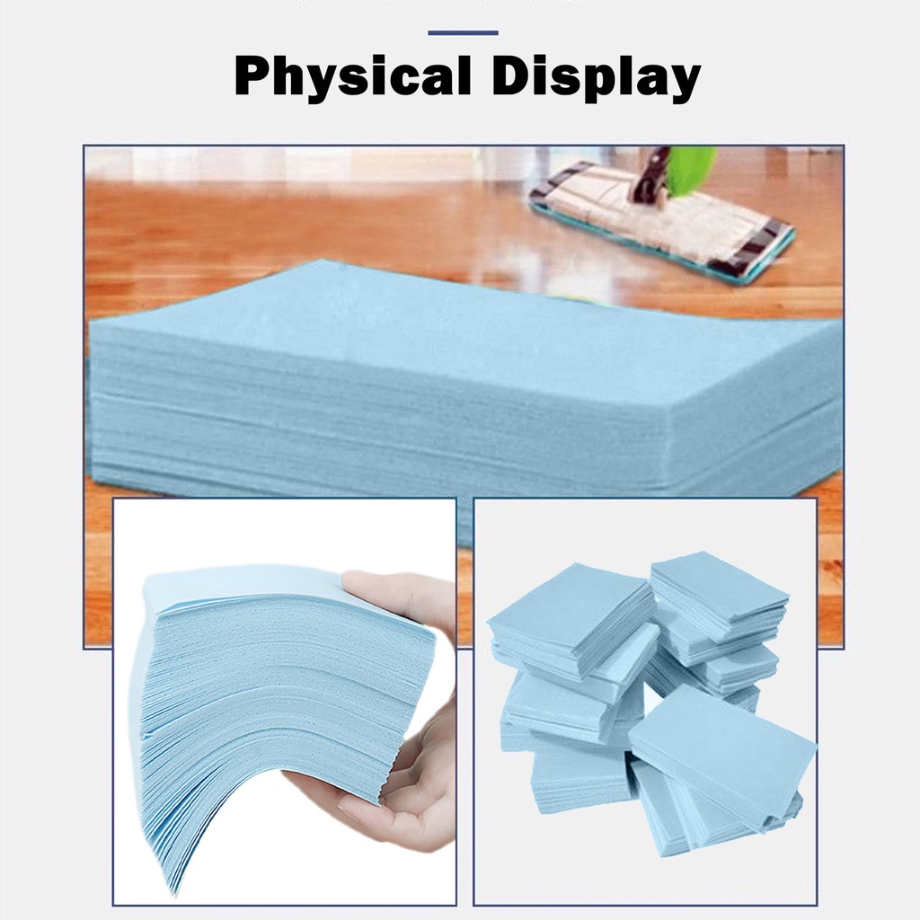 Set 30 Khăn Lau Sàn Gỗ Hòa Tan Trong Nước Vệ Sinh Sàn Nhà