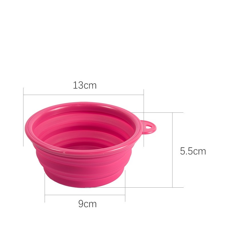 Bát Ăn Nhựa Đơn Cho Chó Mèo Có Thể Gấp Gọn, Phụ Kiện Cho Cho Mèo Cao Cấp Hihapet