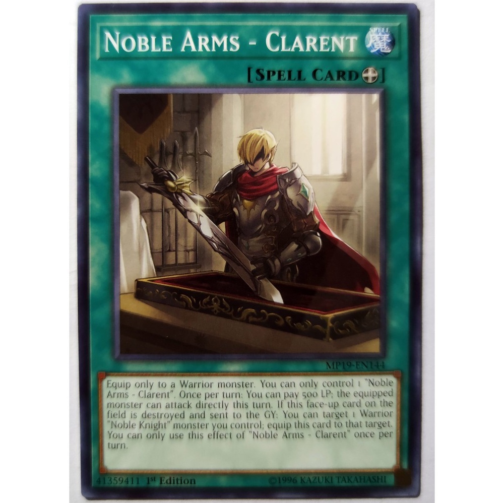 [Thẻ Yugioh] Noble Arms - Clarent |EN| Common