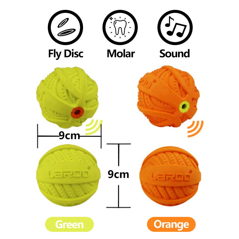 Đồ chơi bóng cao su HAMSHMOC có âm thanh huấn luyện thú cưng