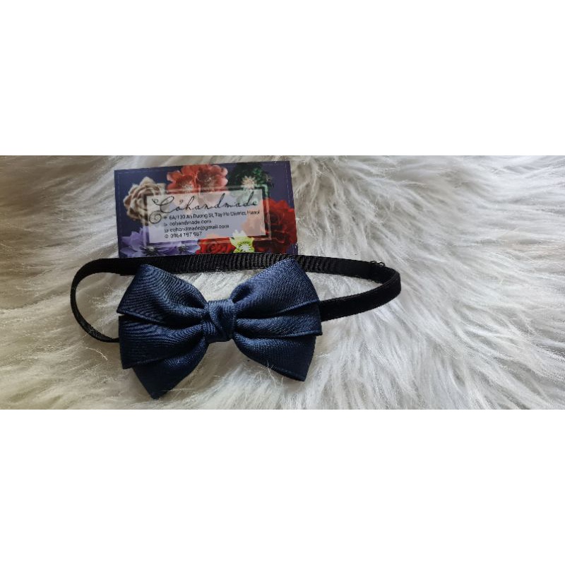 Nơ cổ bowtie handmade