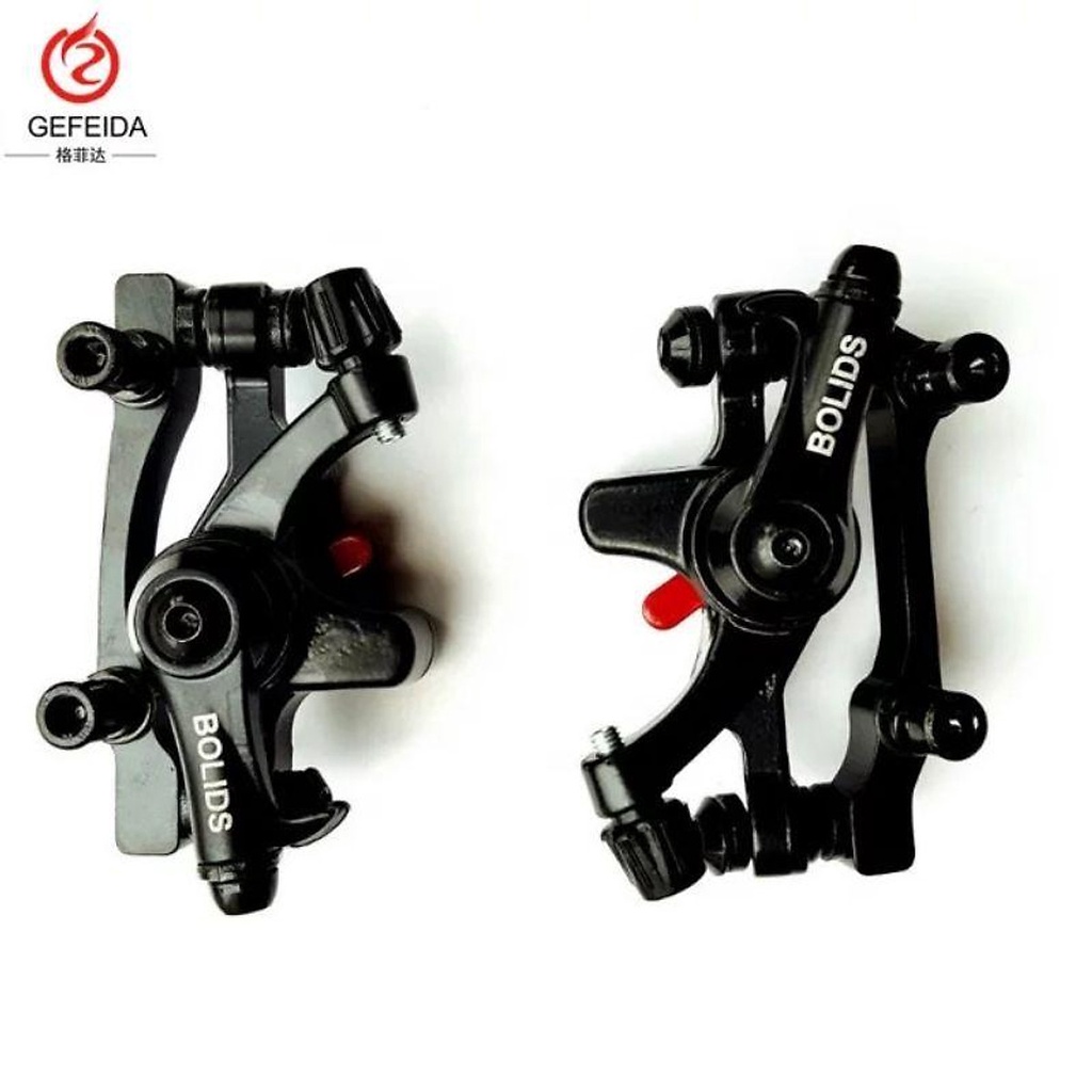 Bộ củ (cụm) gồm 2 phanh đĩa trước và sau xe đạp thể thao BOLIDS - HÀNG CHÍNH HÃNG