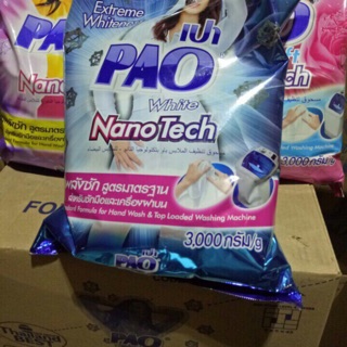 Bột giặt PAO của TháiLan giạt sạch túi 3 kg