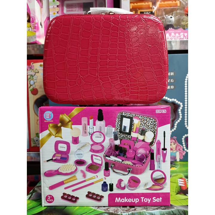 BJ1362 Make up Toy Set 22pcs - Đồ chơi trang điểm kèm túi clutch 22 chi tiết