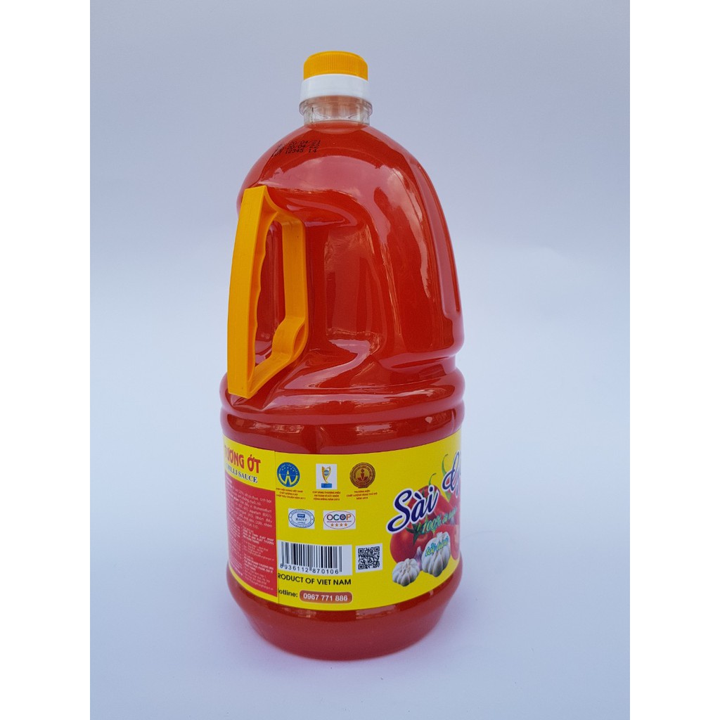 Tương ớt mã 02 Hùng Thắng Sài Gòn 2kg
