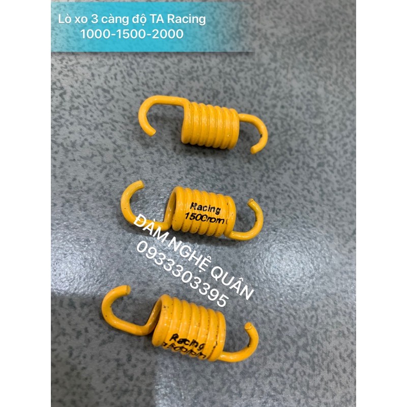 Lò xo nồi sau độ + lò xo 3 càng TA Racing size 1000-1500-2000 cho Vario/Click loại tốt mới 100% 💰 160,000 VND / 1 cái
