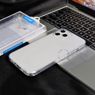Ốp lưng J-Case trong suốt silicon dẻo bảo vệ camera cho điện thoại ip 13 13 pro 13 promax