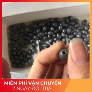 chì câu cá xuyên tâm đủ size