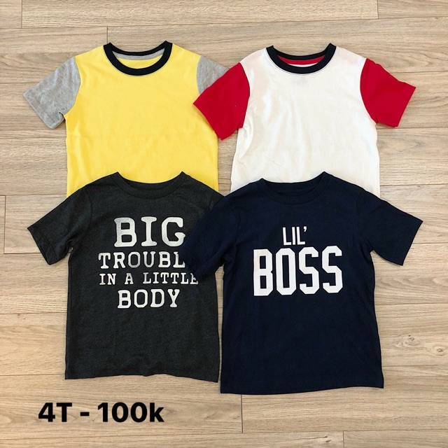 Áo Phông bé trai xuất dư