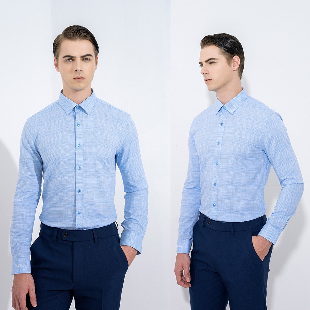 Áo sơ mi nam dài tay BILUXURY kiểu dáng trang nhã thời thượng 4SMDH004XAH | BigBuy360 - bigbuy360.vn