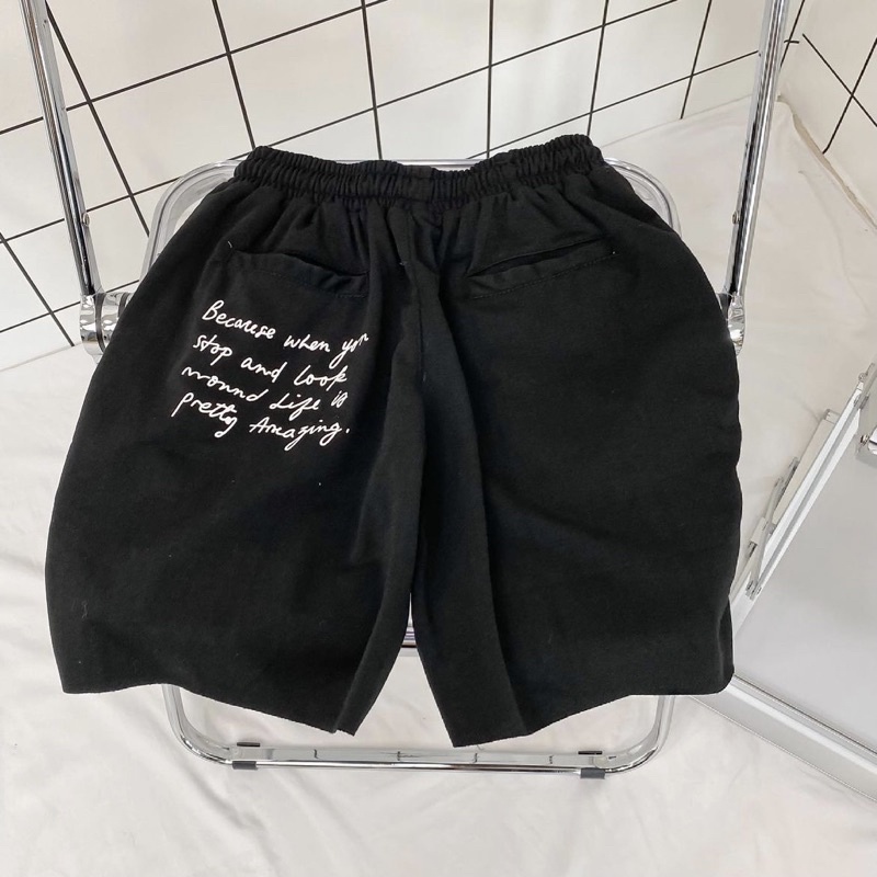 Quần Short BEC Nam Nữ Unisex (Ảnh Thật/Có Sẵn)