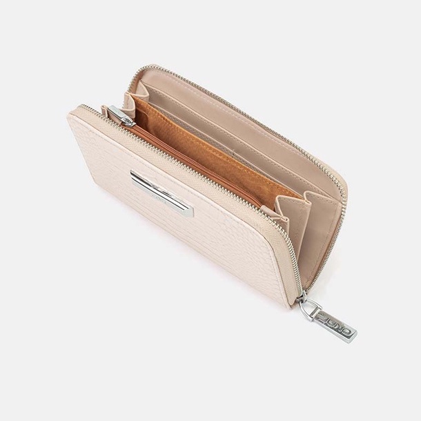 Ví Nữ Cầm Tay Thời Trang JUNO Phối Vân Da Cá Sấu VI149