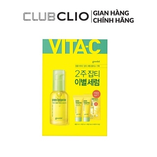 Bộ Dưỡng Chăm Sóc Goodal Green Tangerine Vita C Dark Spot Serum Plus Set 4G