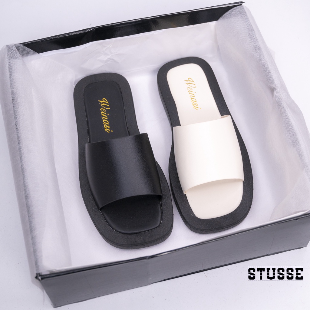 Dép Quai Ngang Nữ Ulzzang Thời Trang Hàn Quốc - DE001