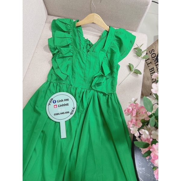 ĐẦM CÁNH TIÊN LỤA CỘT DÂY NƠ NGỰC BBD