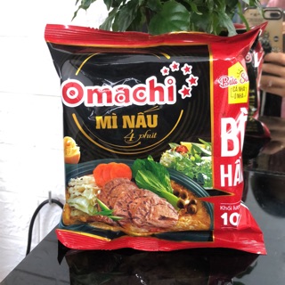 💖DATE MỚI💖 Mì OMACHI NẤU 4 PHÚT , 102, bò ,sườn, cua đủ vị