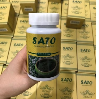 Tảo bột sato nhật bản chăm sóc da mặt