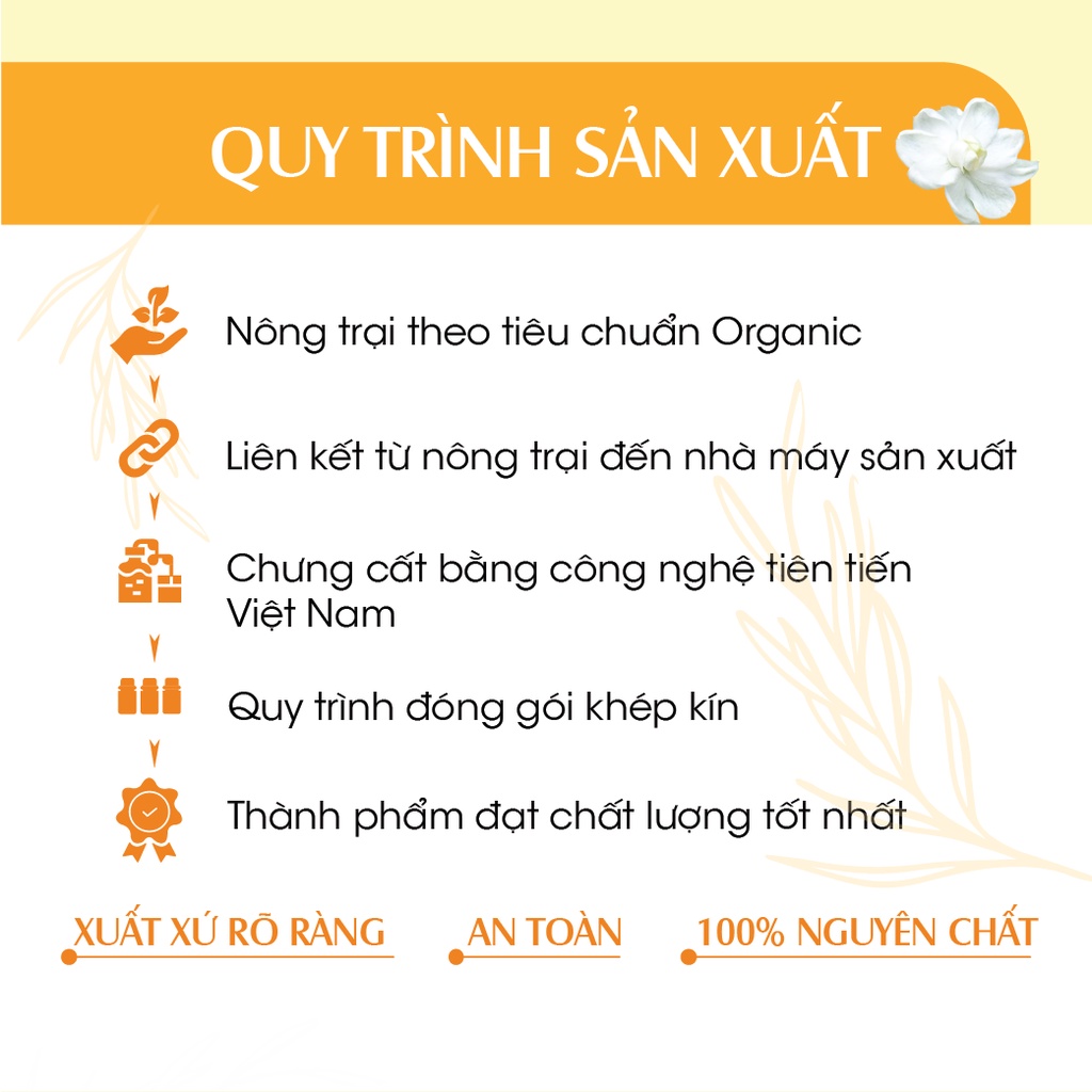 Combo 3 xịt khử mùi thơm phòng Sả Chanh + Ngọc Lan Tây + Oải Hương 24Care 50ml/chai