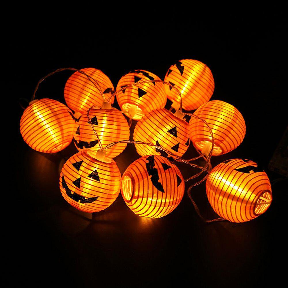 SUENIN 10 Đèn Lồng Led Hình Quả Bí Ngô Trang Trí Halloween