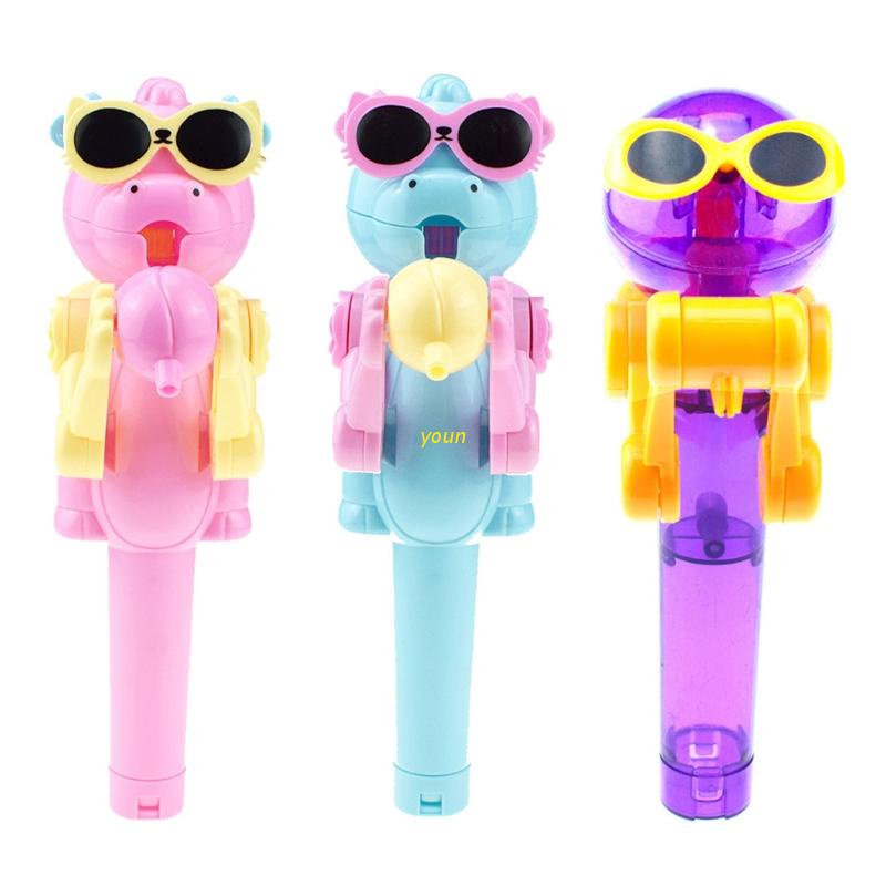 Đồ Chơi Giá Đỡ Kẹo Mút Thiết Kế Hình Robot Sáng Tạo Giáo Dục Cho Trẻ Em