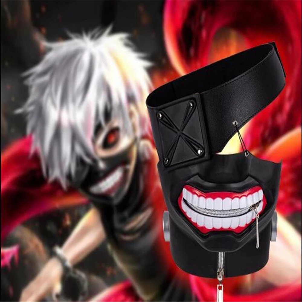 Mặt Nạ Cosplay Kaneki Ken Chất Liệu Cao Su