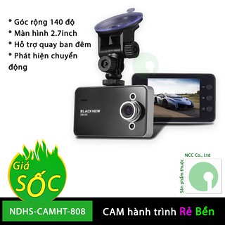 Camera hành trình Full HD 1080 dành cho ô tô xe hơi ghi nhận thông tin giao thông phòng sự cố - NDHS-CAMHT-808