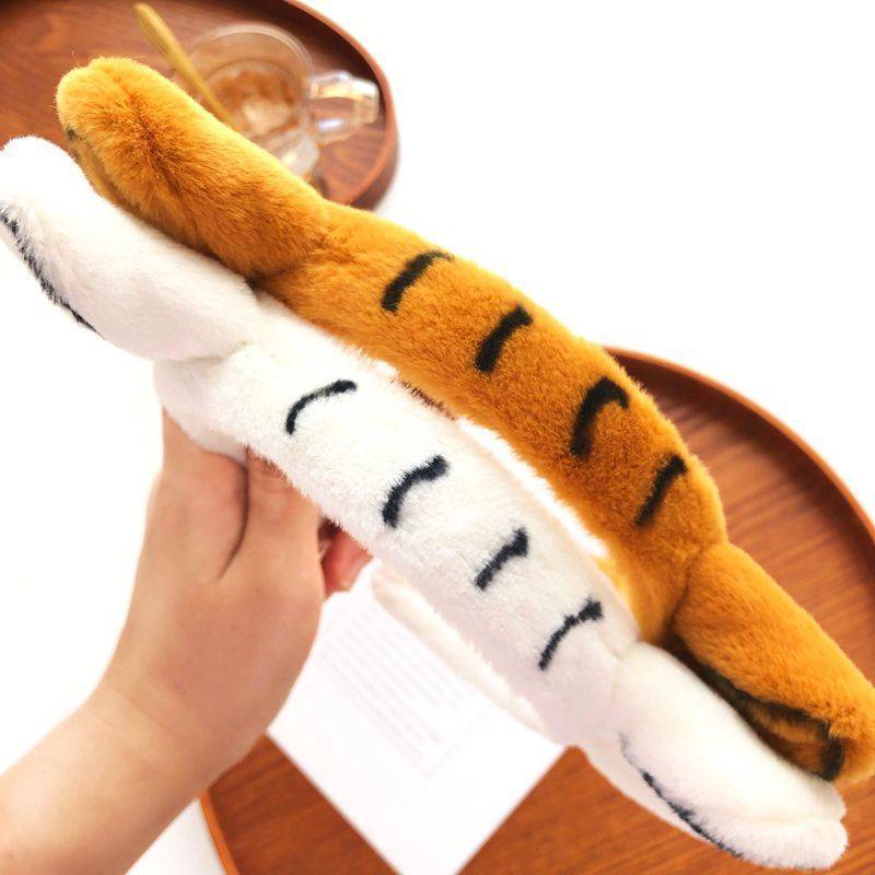 Băng đô tai hổ hoạt hình bằng vải bông mềm dành cho nữ đeo cùng trang phục hóa trang