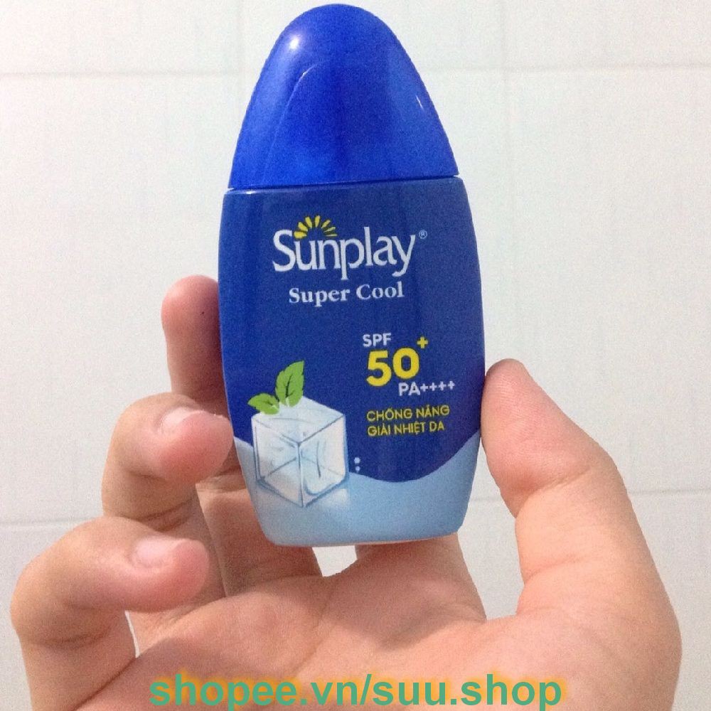 Sữa Chống Nắng Sunplay 30g Giải Nhiệt Da Super Cool SPF50+, suu.shop cam kết 100% chính hãng