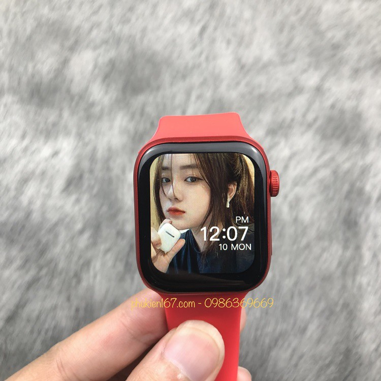 [HW22 Pro Smart Watch] Đồng hồ thông minh HW22 Pro - Series 6 - Cài hình nền - Nút xoay được - Nút nguồn - Sạc không dây