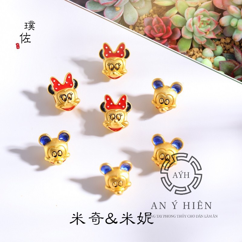 Charm Mickey đỏ #C27 ( An Ý Hiên)